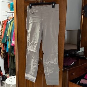 Alfani tan full length pants. Sz 6. Worn 1 time. EUC